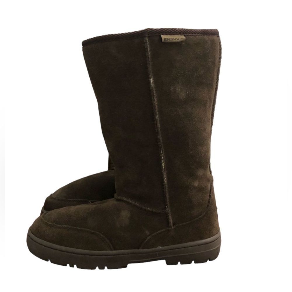 ‎Pawz brown wool lined boots. Size 7